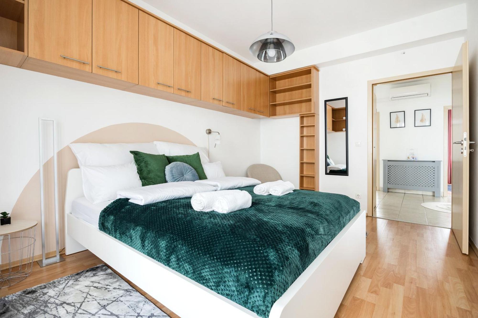 Modern Two-Bedroom Apartment With Free Parking Budapeşte Dış mekan fotoğraf